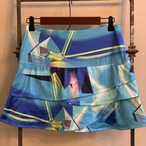 Lucky In Love Skort Multi~Color NWOT Medium